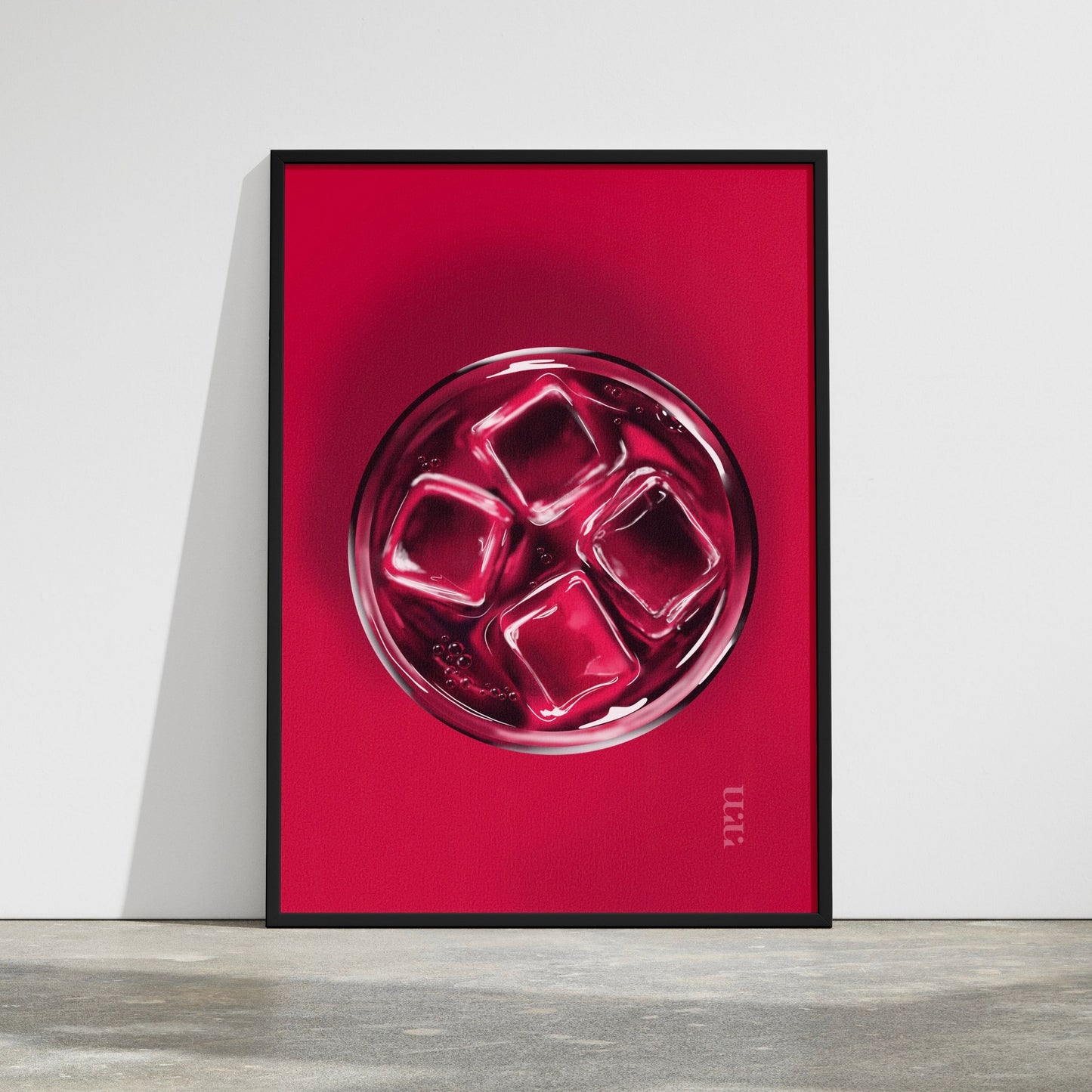 Top View Cocktail Fine-Art Print in Museumsqualität