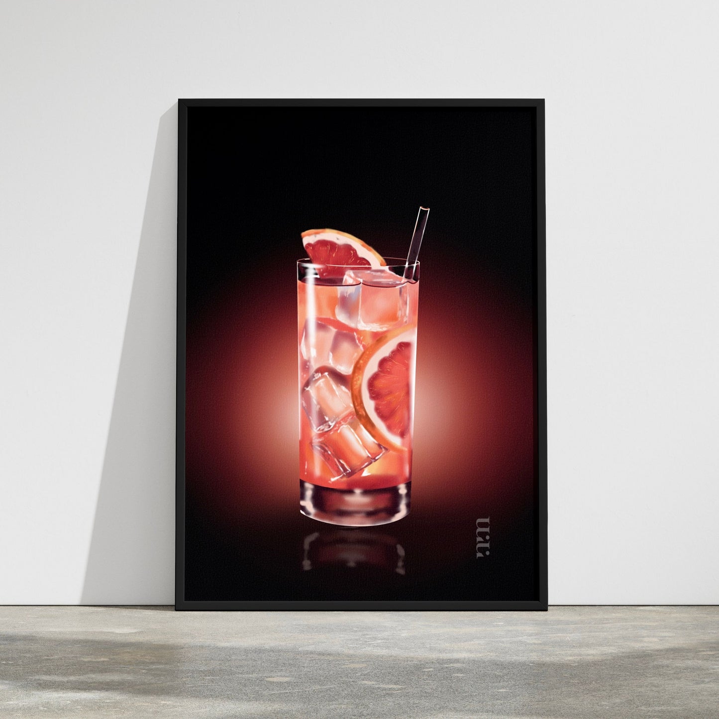Ruby Grapefruit Fine-Art Print in Museumsqualität